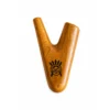 Carobeira Spirit Kuripe – Handcrafted Hardwood Rapé Self Applicator – handmade Amazonian rapé applicator from Queen of the Forest