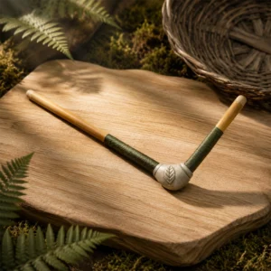 Forest Spirit Tepi – Handmade Sacred Rapé Applicator - Image 7