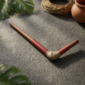 Forest Spirit Tepi – Handmade Sacred Rapé Applicator - Image 9