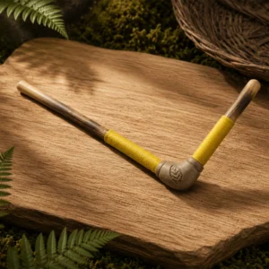 Forest Spirit Tepi – Handmade Sacred Rapé Applicator - Image 3